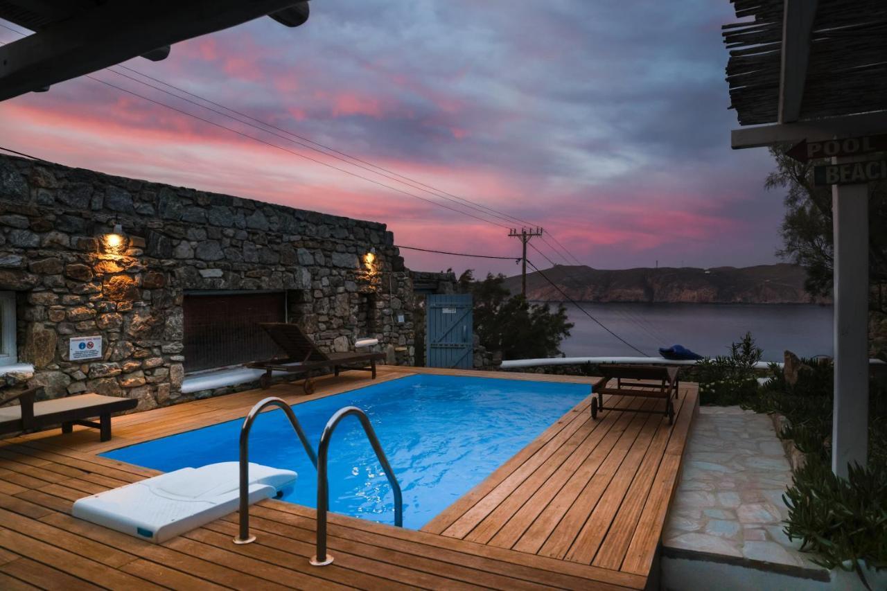 Allaya,Panormos villa private pool Exterior foto